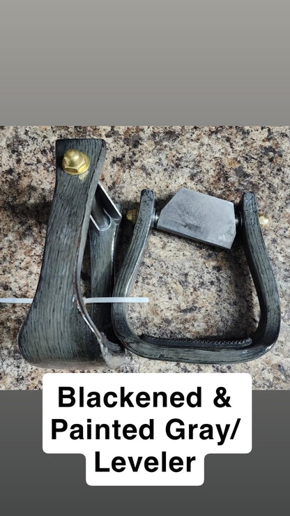 Nettles Stirrups "The Barrel Racer" - Petite 2"