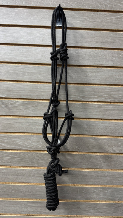 Nylon Rope Halter & Lead Rope