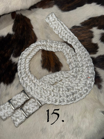 Gale Beebe 9 Strand Barrel Rein