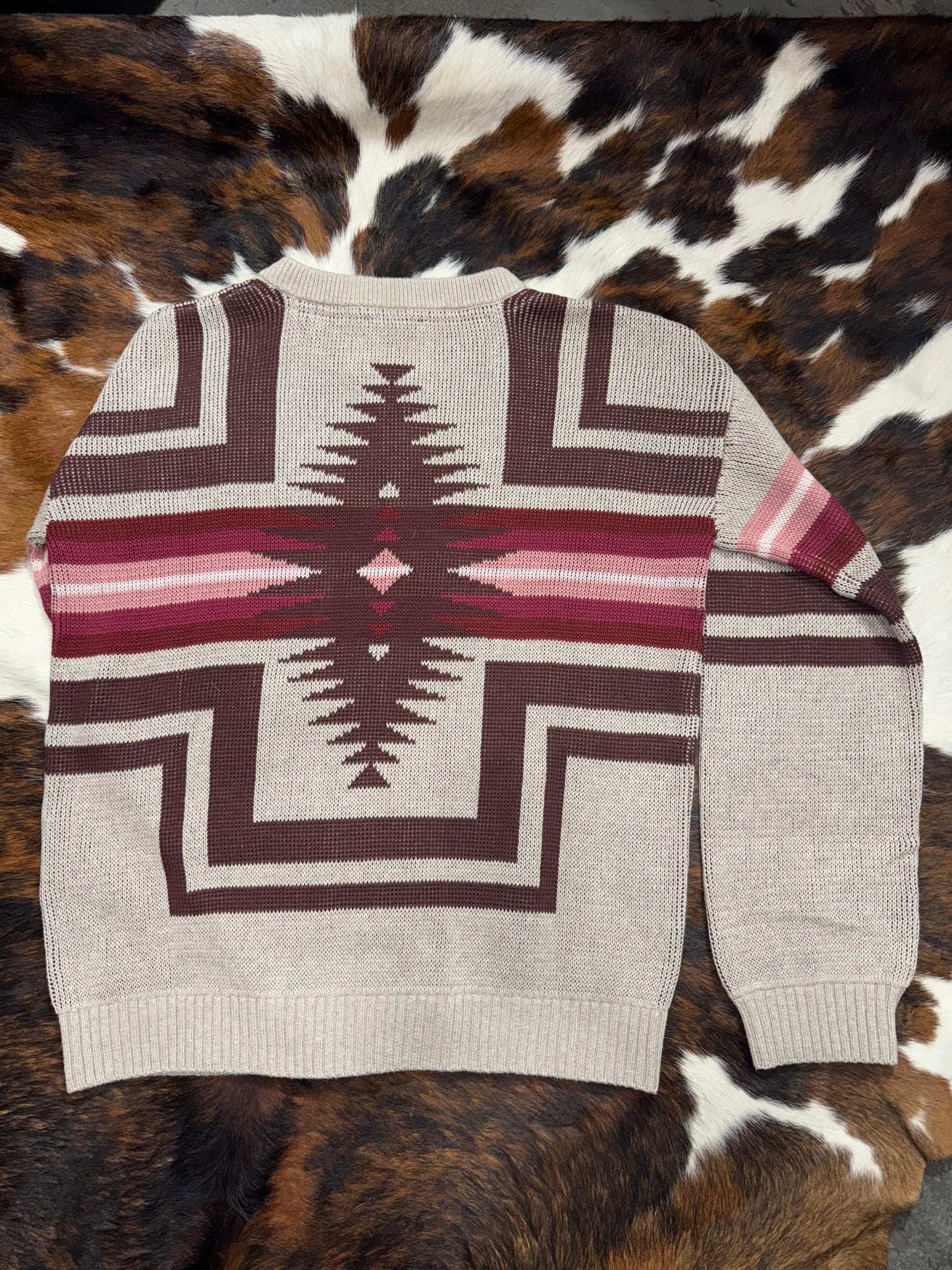 Pendleton Women's Mulberry Montera Cotton Sweater