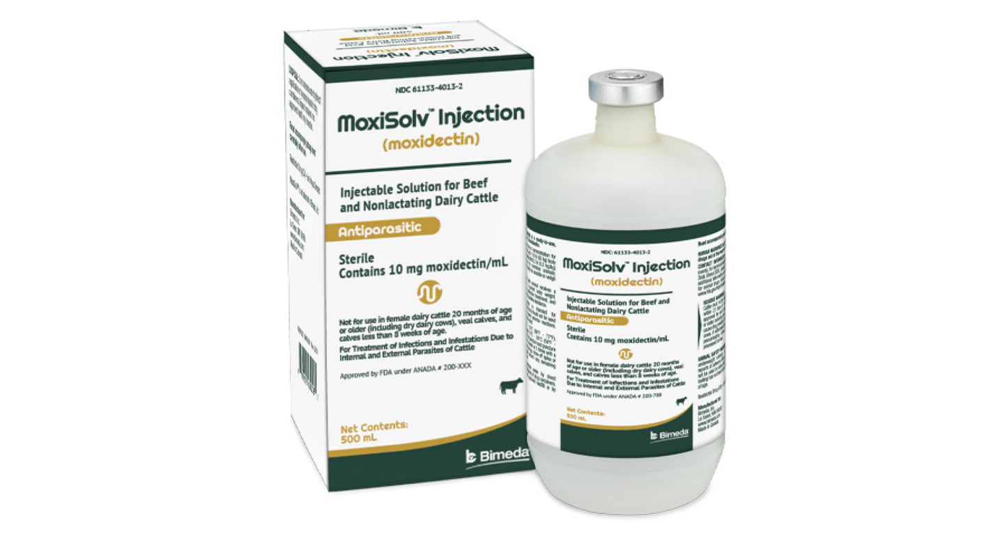 MoxiSolv (Moxidectin) Injection