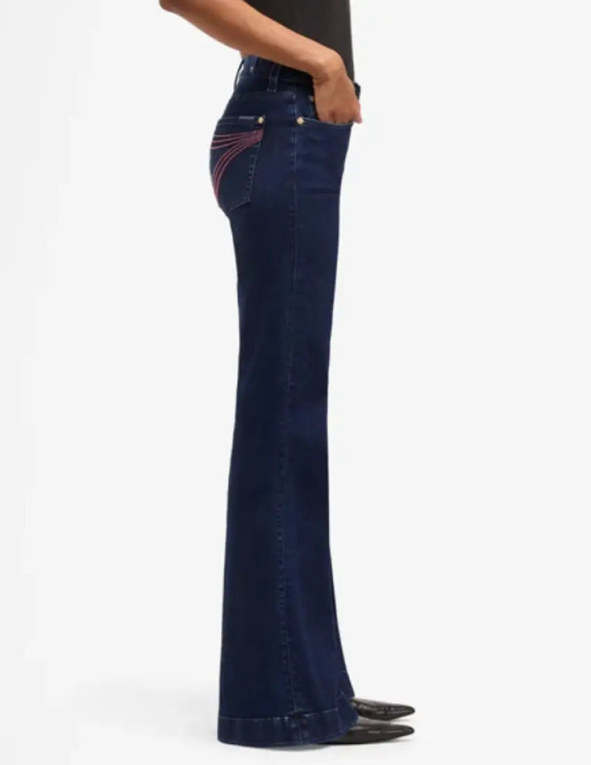 7 FAMK Women’s Pink Classical Dojo Jean Women’s Bottoms