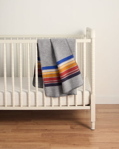 Pendleton National Forest Organic Cotton Baby Blanket
