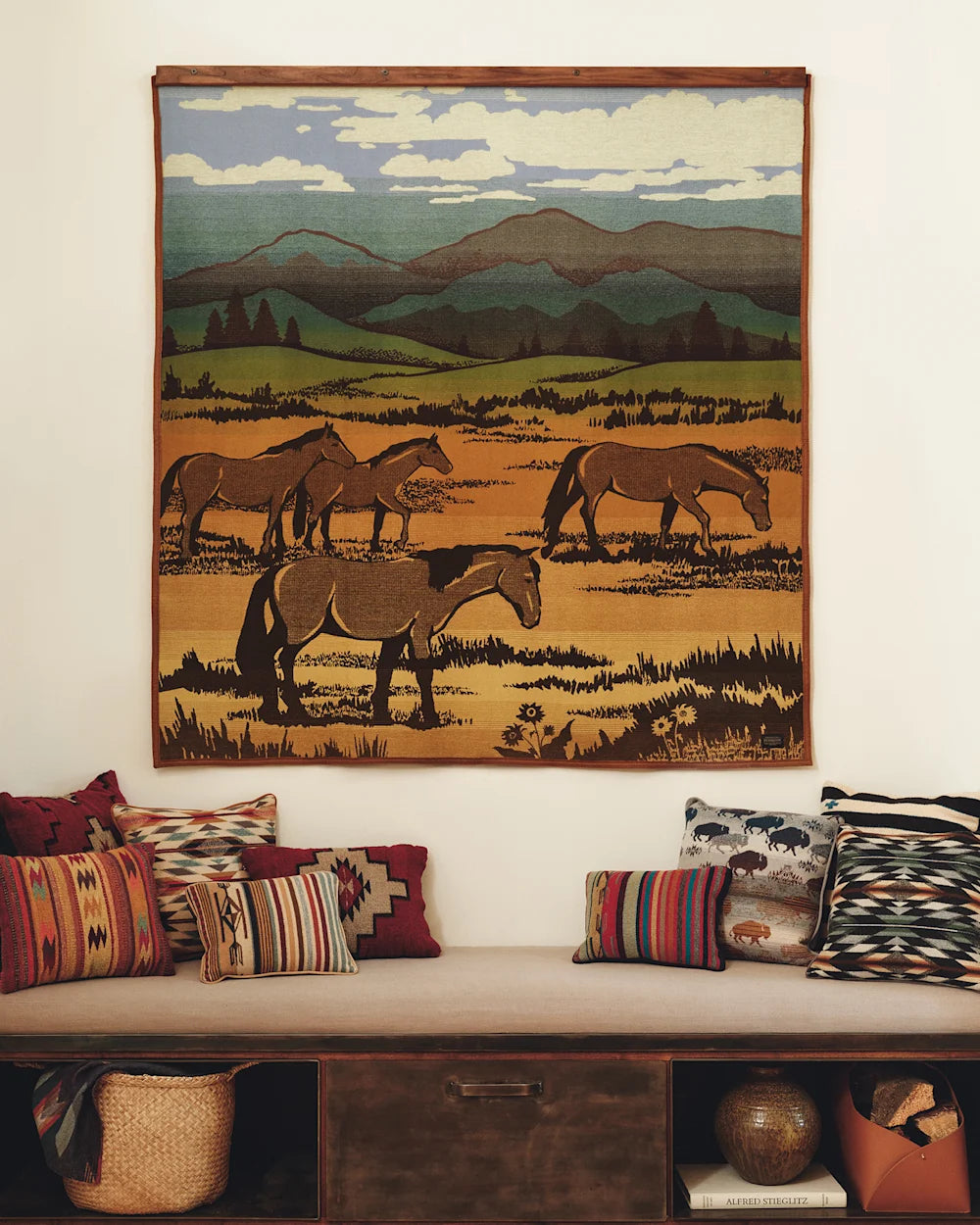 Pendleton Shadow Mountain Jacquard Wool Blanket