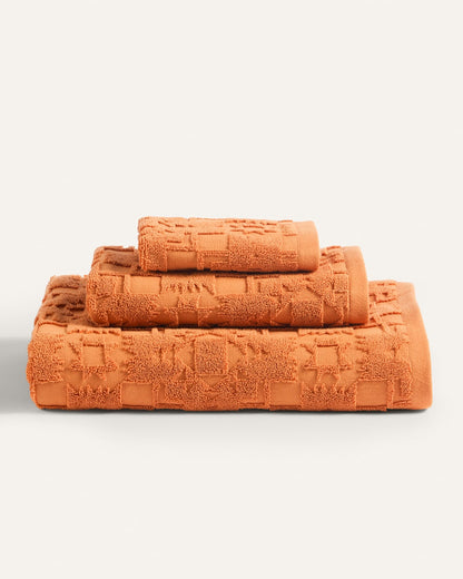 Pendleton Sculpted Persimmon Towel Collection