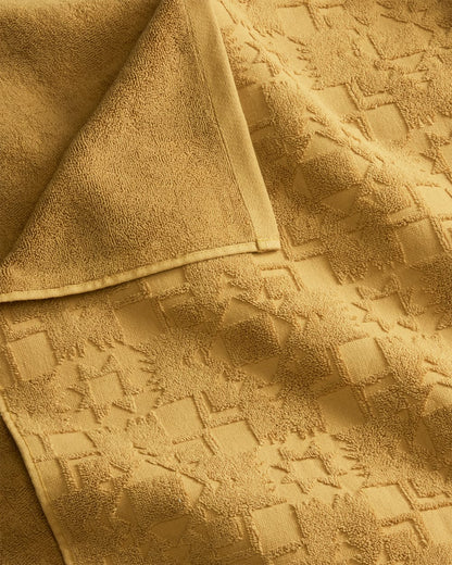 Pendleton Sculpted Ochre Towel Collection