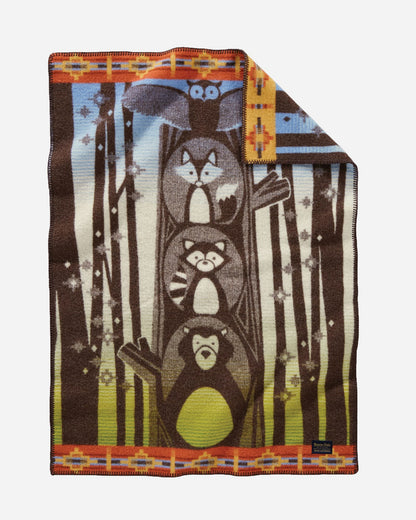 Pendleton Woodland Neighbors Jacquard Crib Blanket