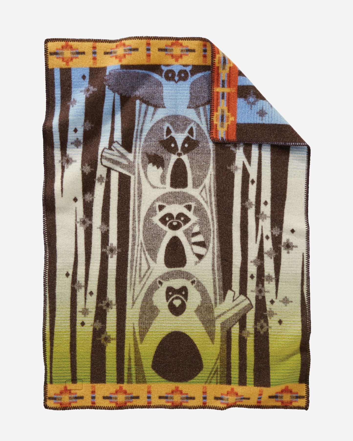 Pendleton Woodland Neighbors Jacquard Crib Blanket