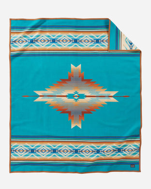 Pendleton Carico Lake/ Stripe Throw Gift Pack of 2 – Leanin' Pole Arena