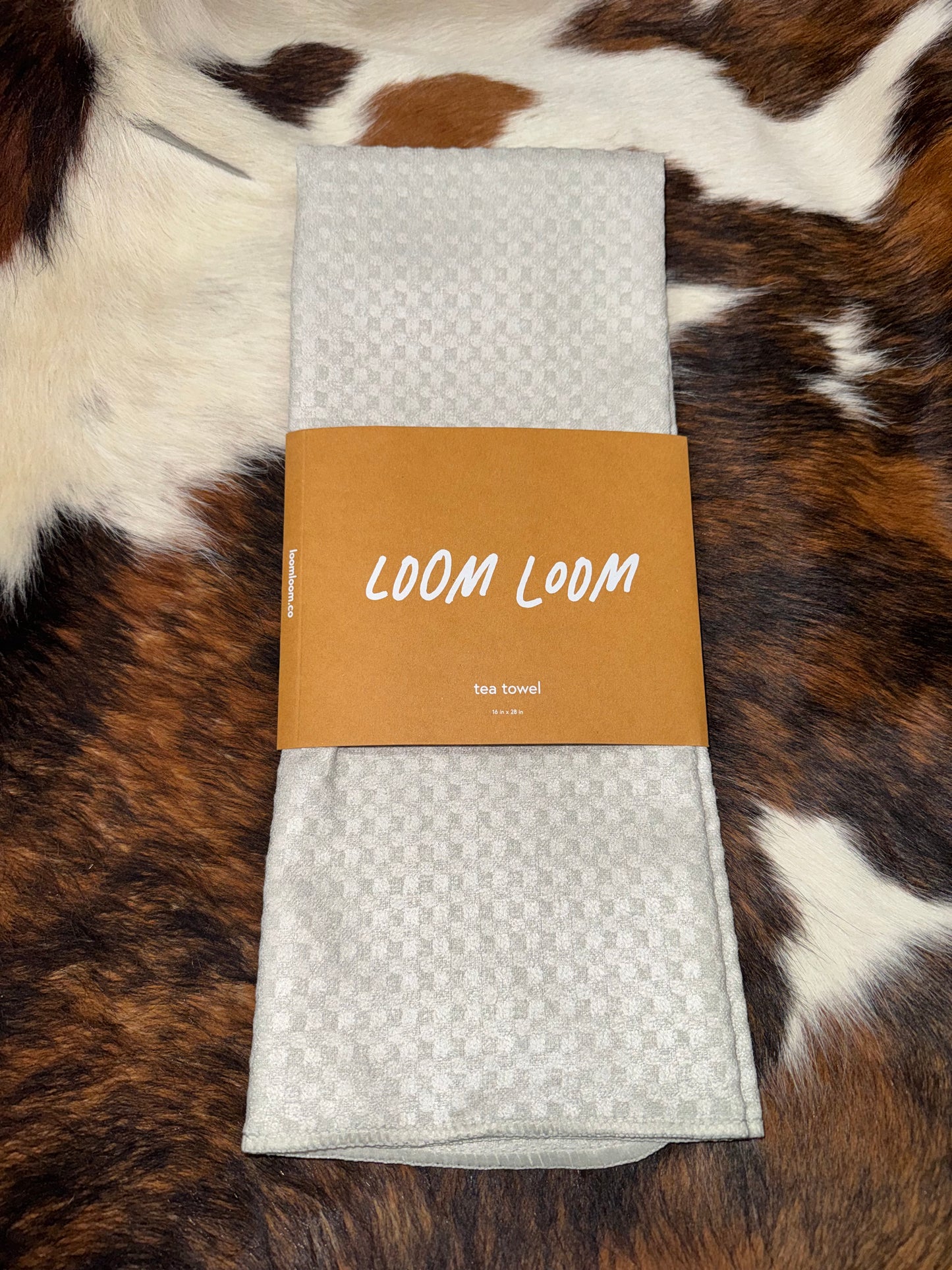 Sage Gray- Loom Loom Kitchen Tea Towel