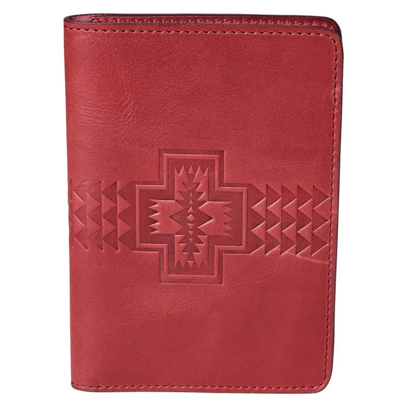 Pendleton Leather Embossed Passport Holder