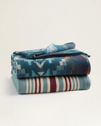 Pendleton Carico Lake & Stripe Throw Gift Pack