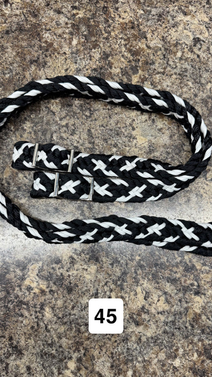 Gale Beebe 9 Strand Barrel Rein