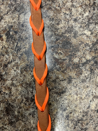 Berlin Laced Paracord Barrel Reins - 5/8"
