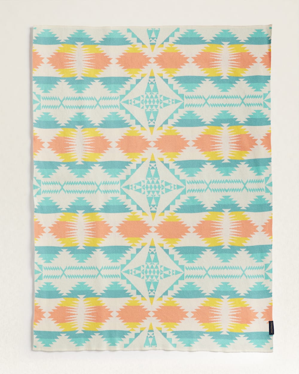 Pendleton Knit Baby Blanket with Beanie