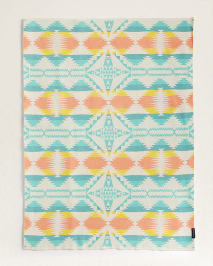 Pendleton Knit Baby Blanket with Beanie