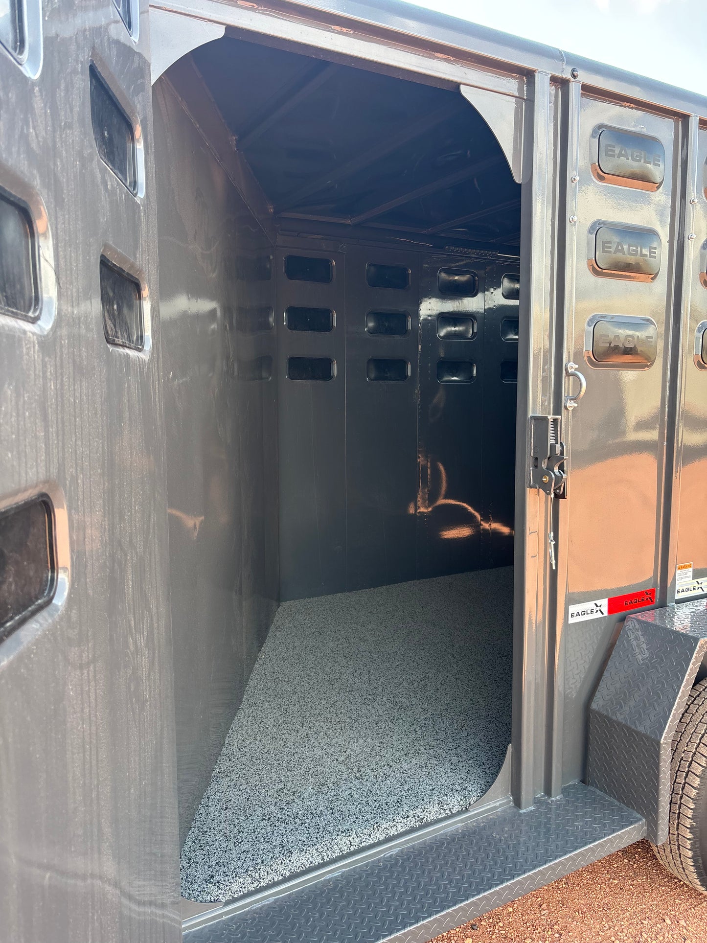 2025 Eagle X 14' Bumper Pull Stock Trailer