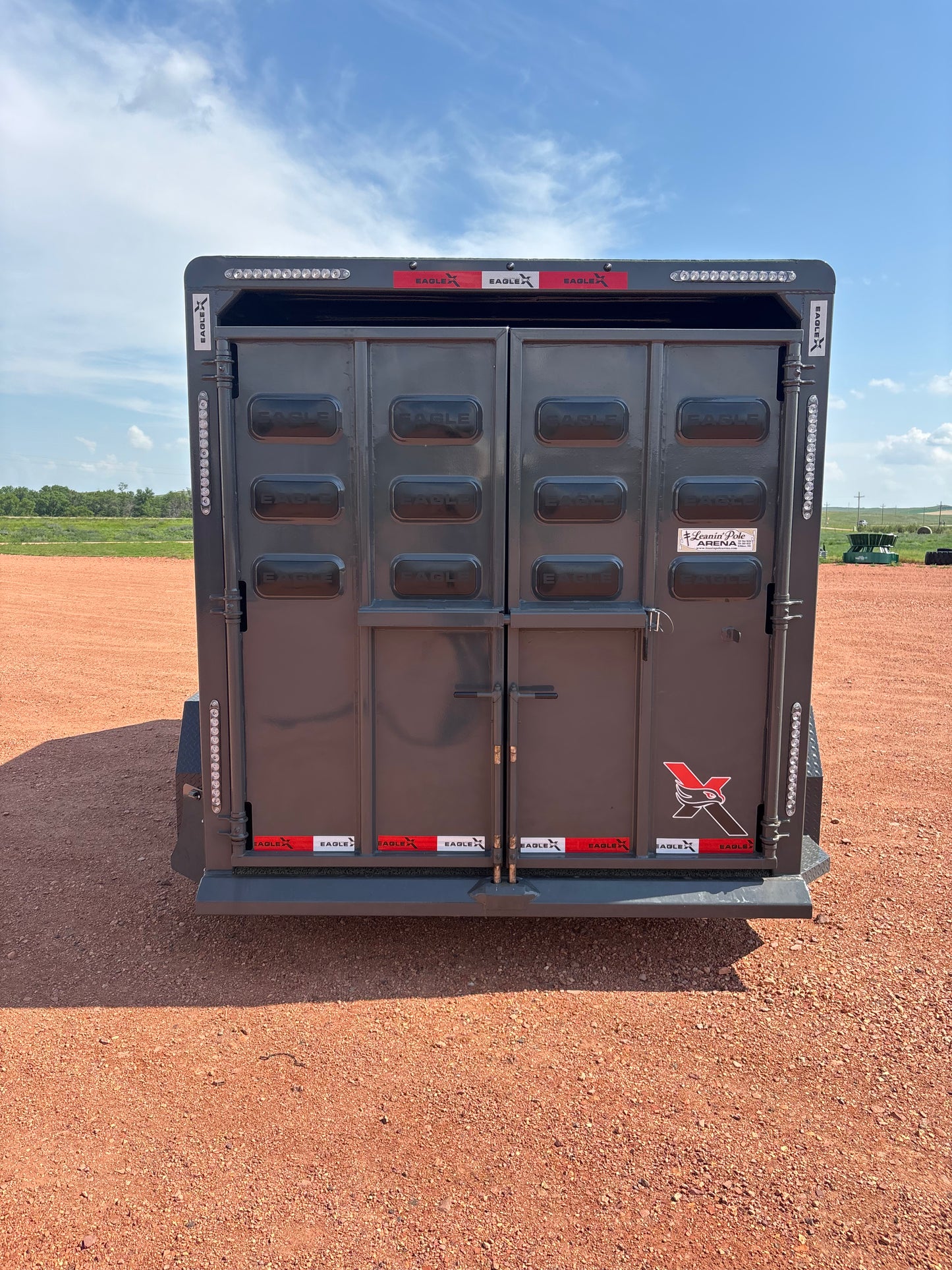 2025 Eagle X 14' Bumper Pull Stock Trailer