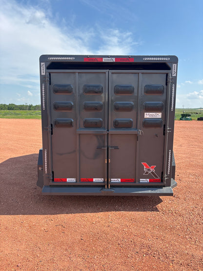 2025 Eagle X 14' Bumper Pull Stock Trailer