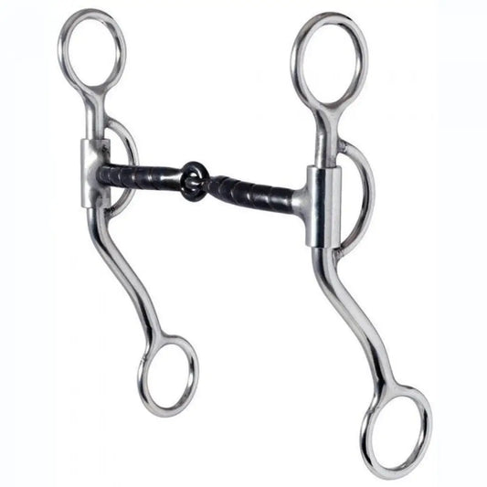 790 Reinsman Slow 7 Ribbon Bit Snaffle Bit