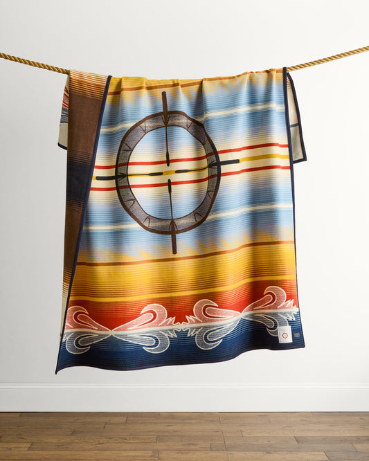 Pendleton Drum Keepers College Fund Wool Blanket