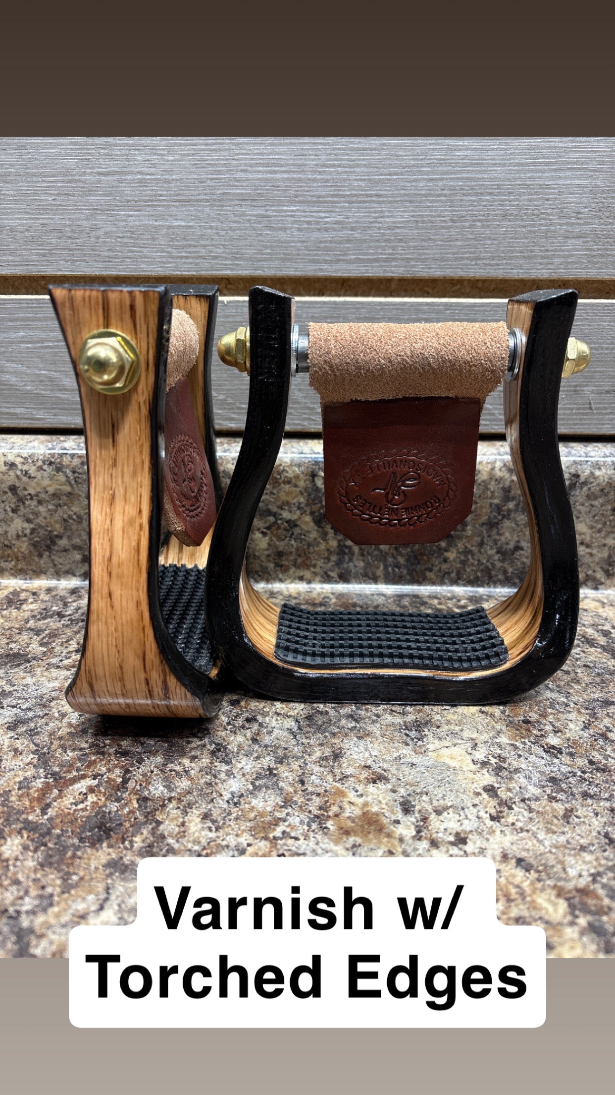 Nettles Stirrups "The Barrel Racer" - Petite 2"