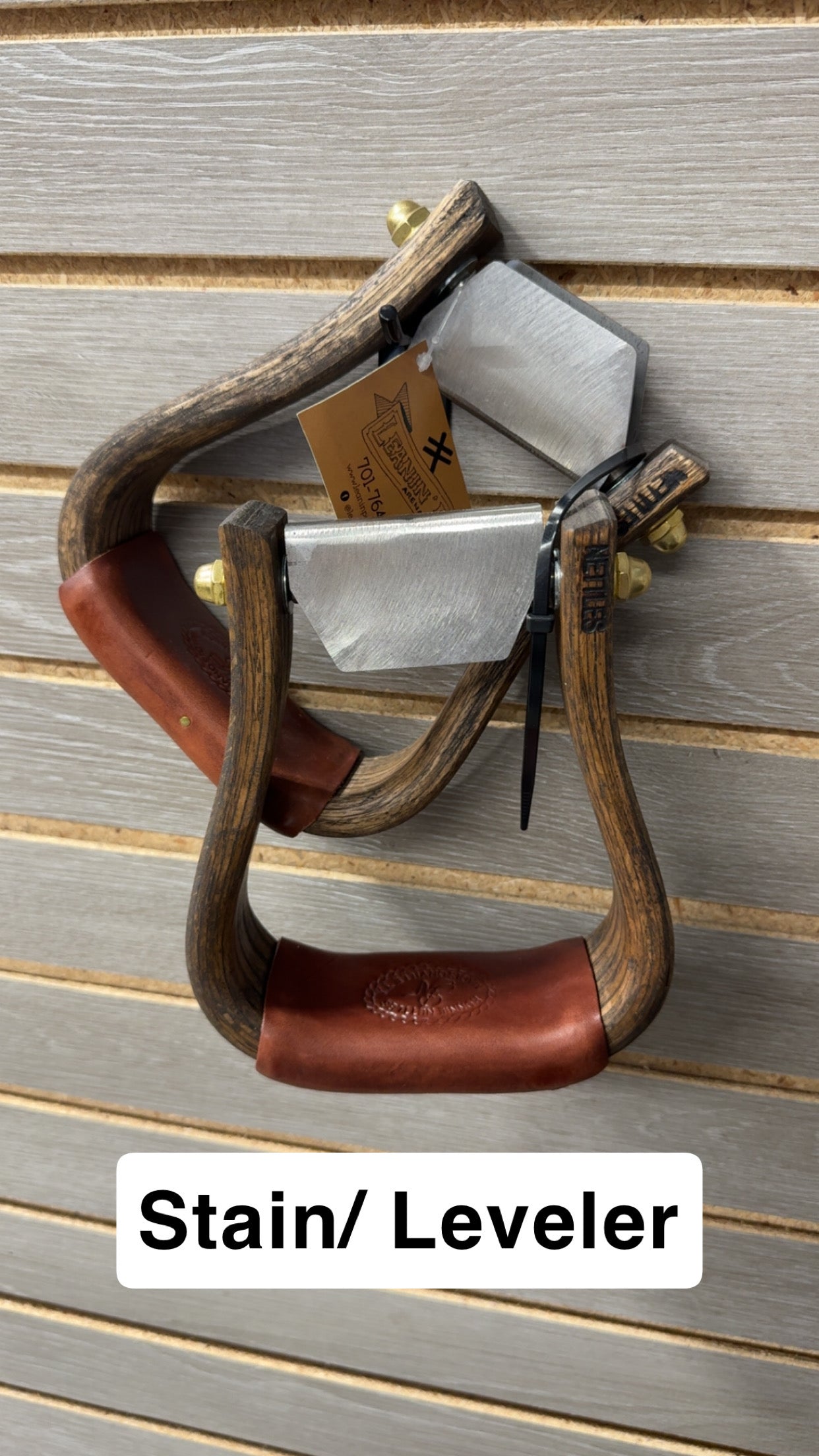 Nettles Stirrups "The Flatbottom" - Regular 2"
