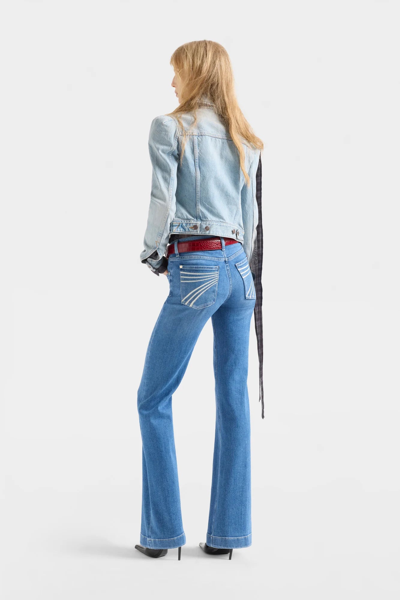 7 FAMK Women's Marine Dojo Jean