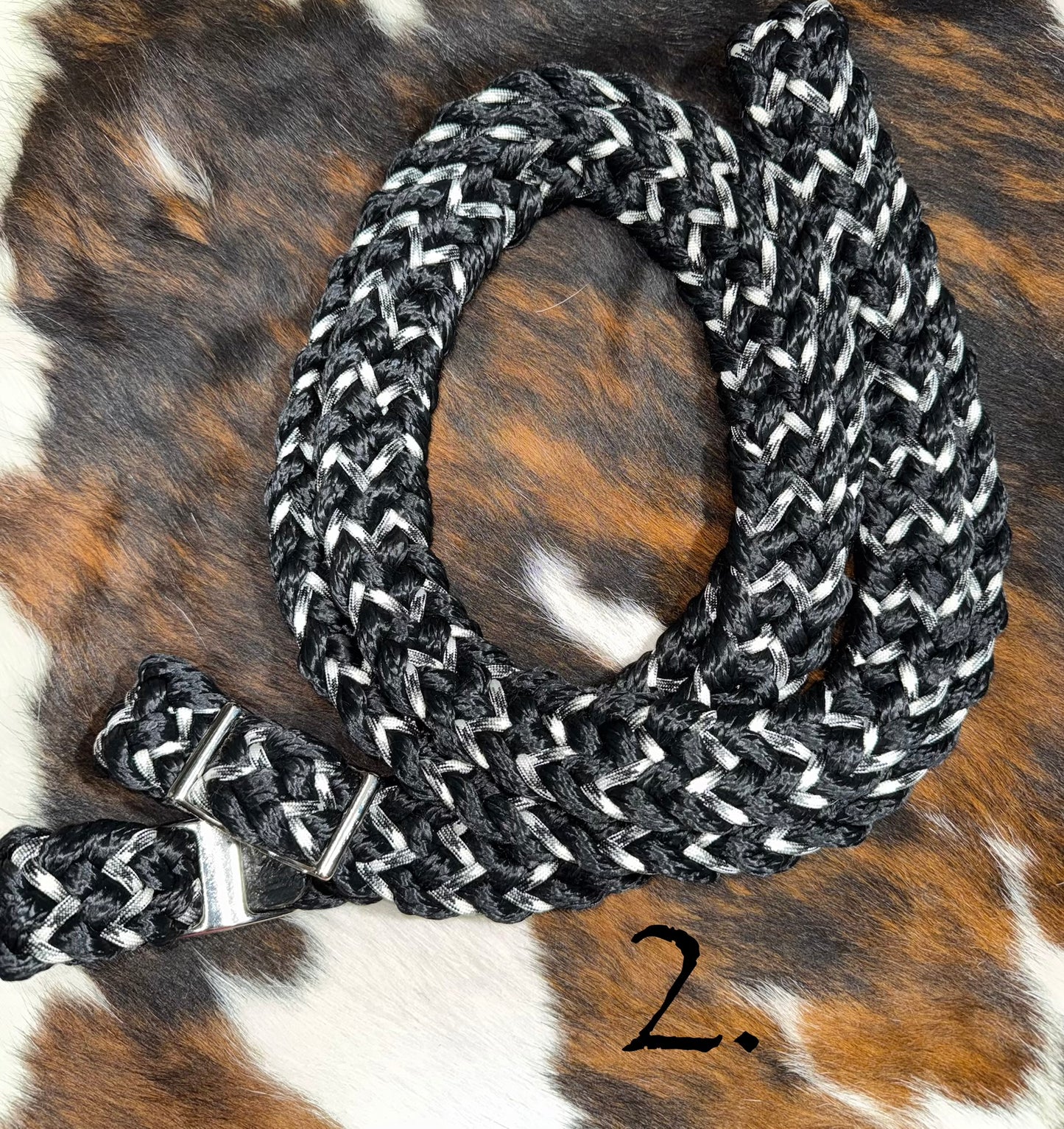 Gale Beebe 9 Strand Barrel Rein