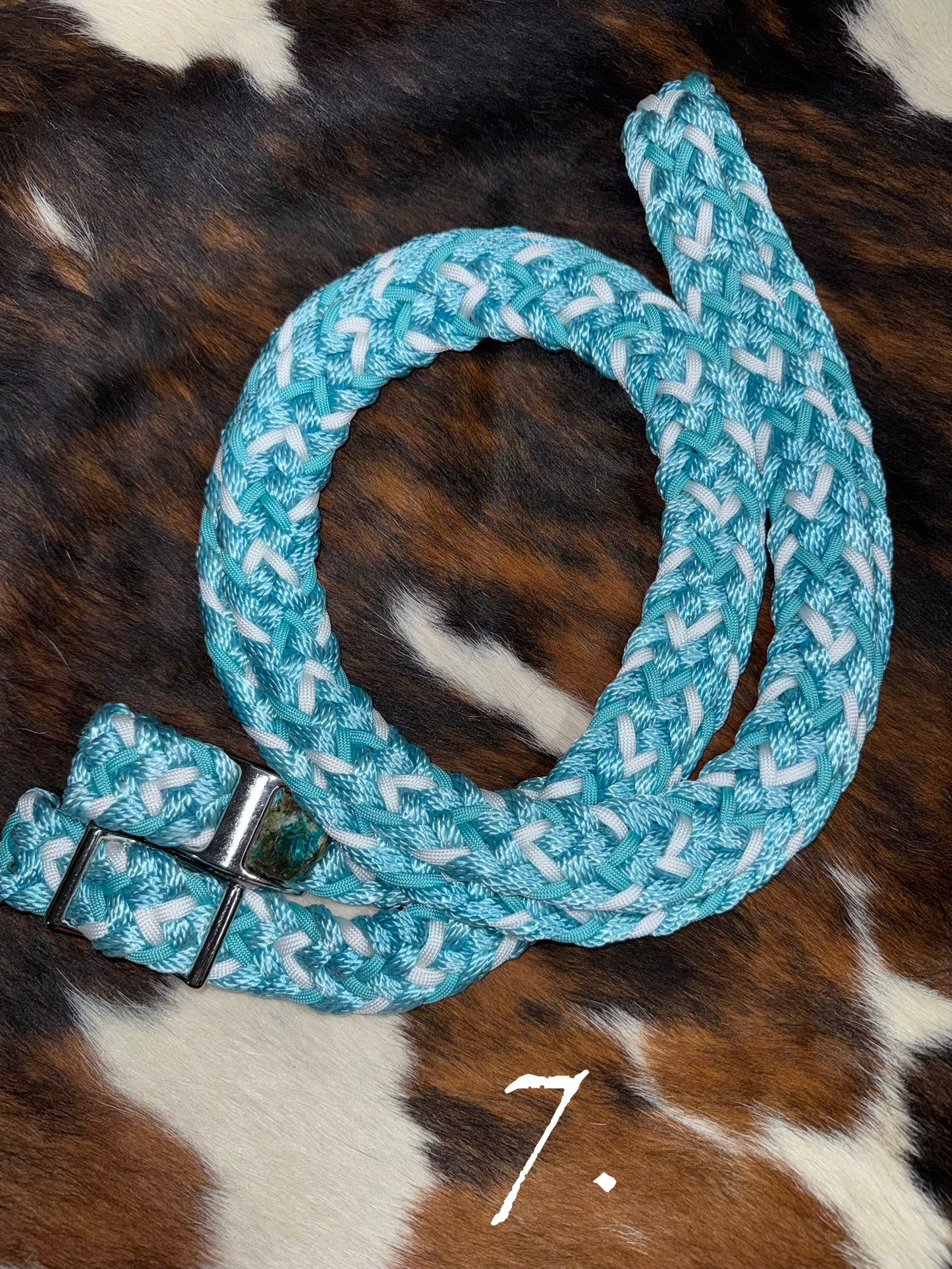 Gale Beebe 9 Strand Barrel Rein