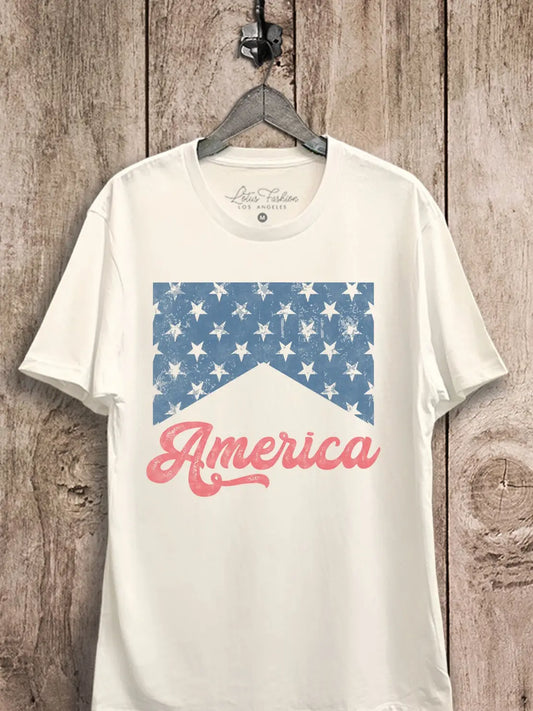 Women's American Graphic T-Shirt