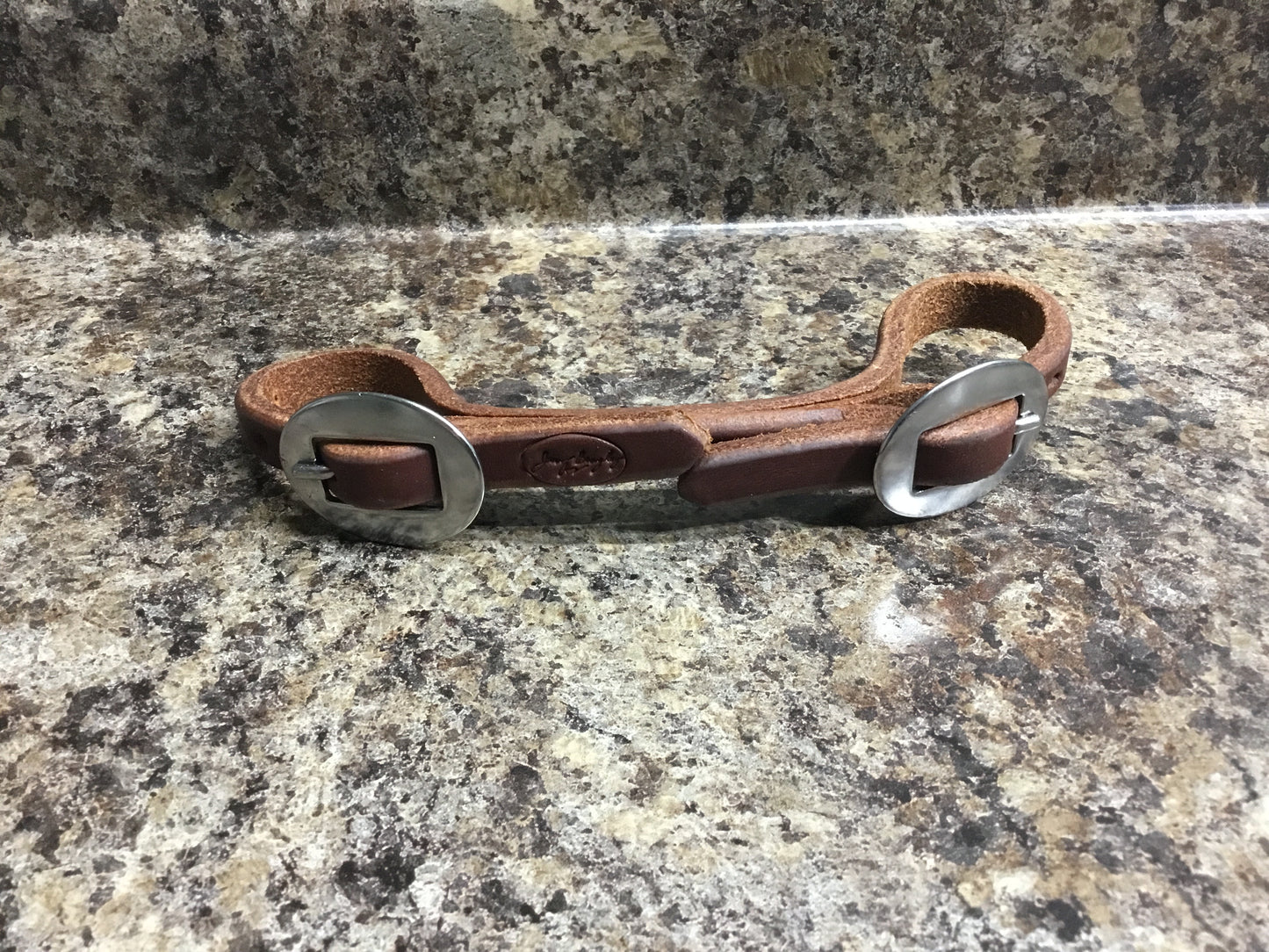 Jerry Beagley Hot Oil Round Leather Curb Strap