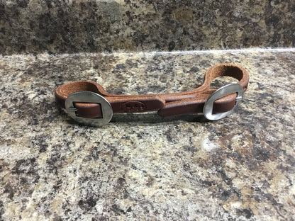 Jerry Beagley Hot Oil Round Leather Curb Strap