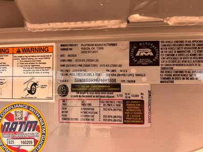 2027 Platinum 28' C Sport Stock Combo Trailer