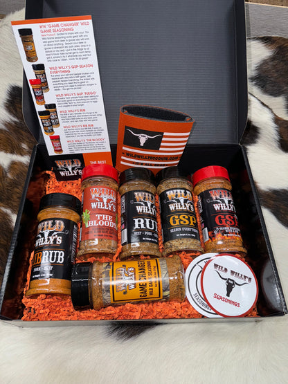 Wild Willy's Seasoning Gift Box