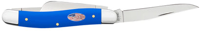 Case XX Smooth Royal Blue Synthetic Medium Stockman Knife