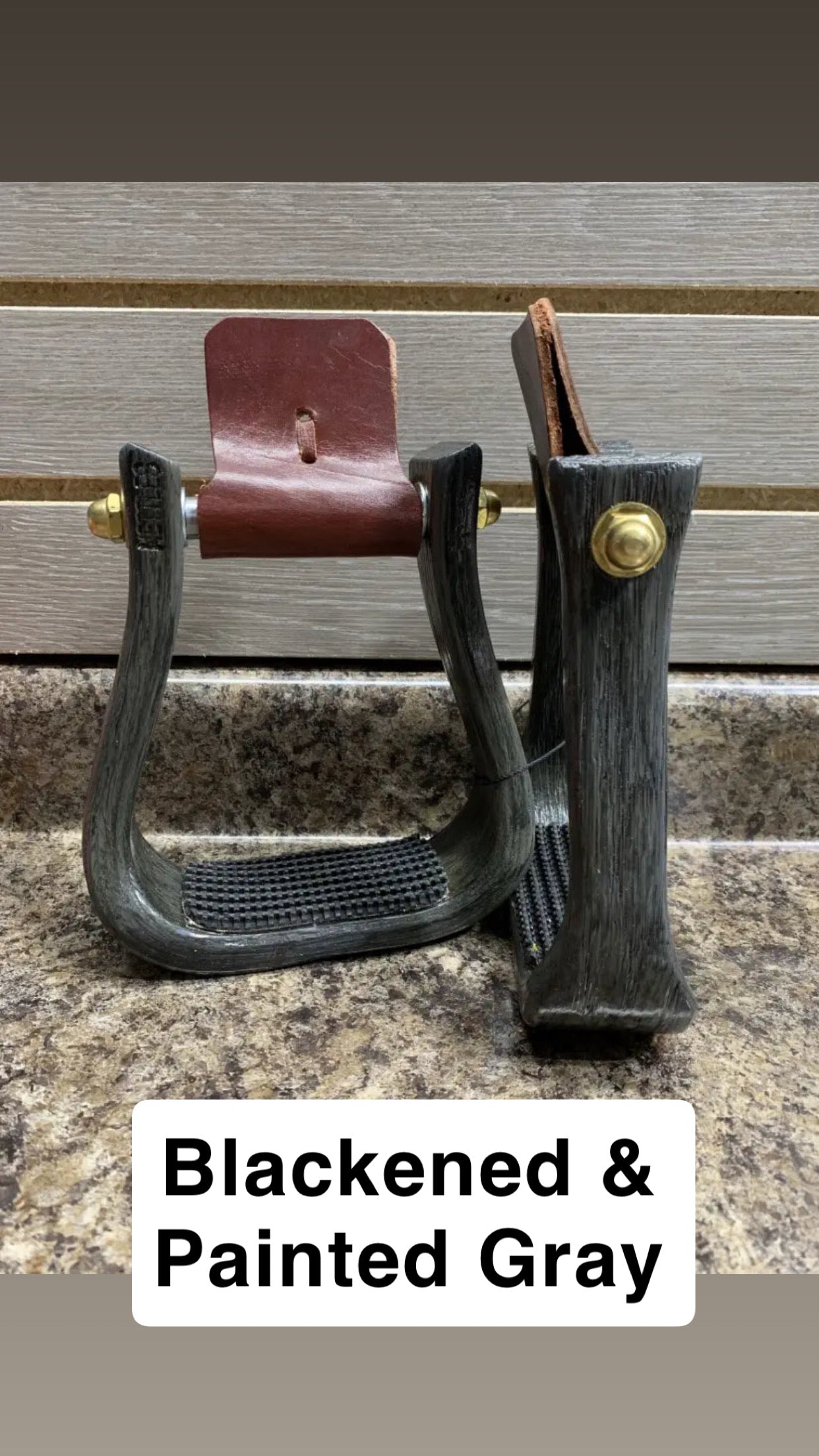 Nettles Stirrups "The Barrel Racer" - Petite 2"