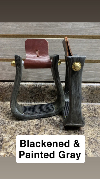 Nettles Stirrups "The Barrel Racer" - Petite 2"