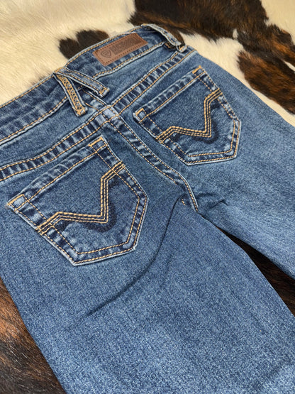 Rock & Roll Girl's Signature V Trouser Jean