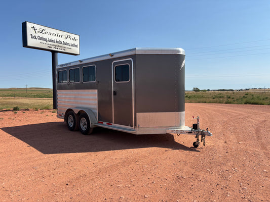 Used 2023 Featherlite 3 Horse Bumper Pull Trailer