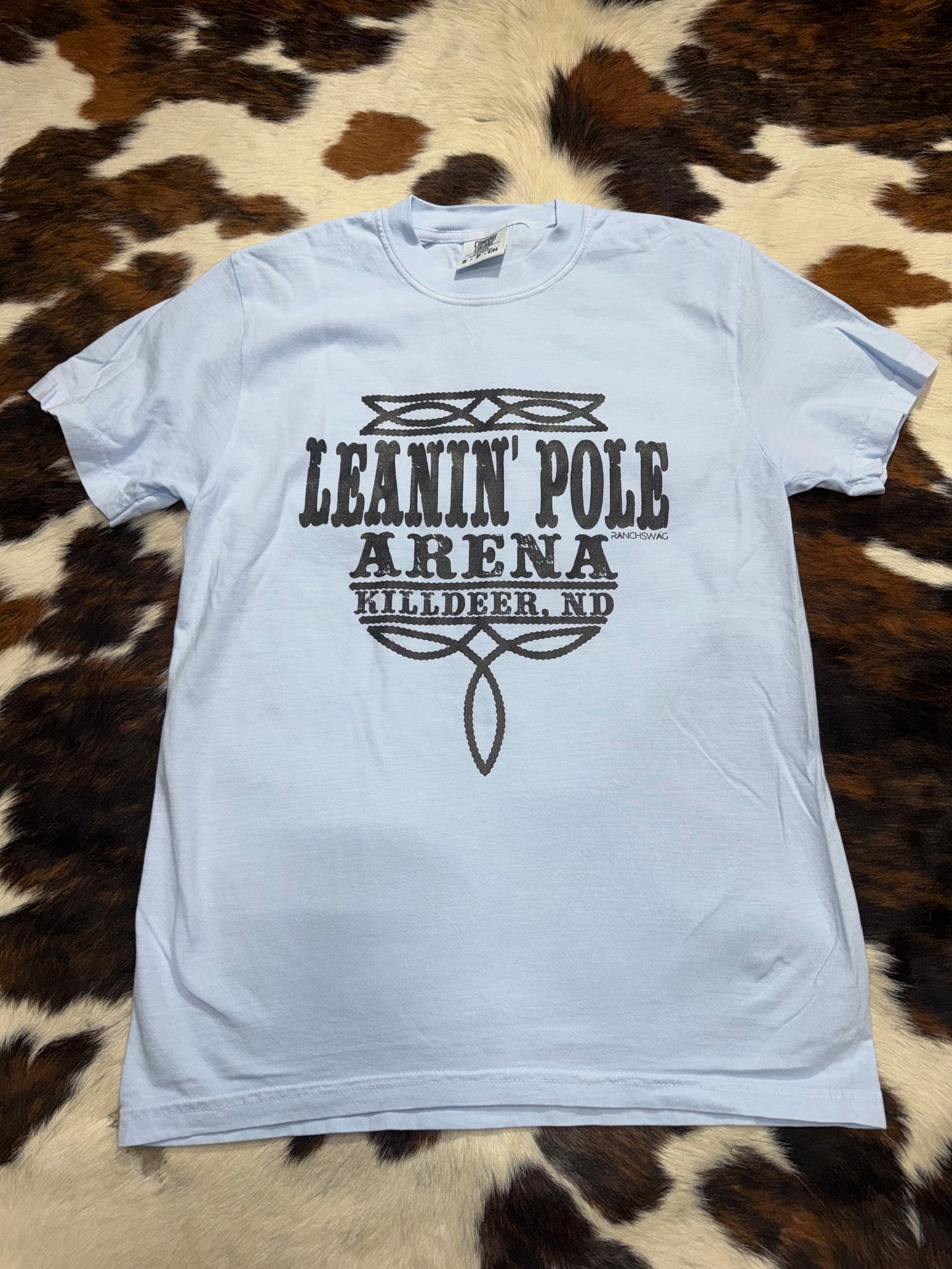 Leanin' Pole Women's Boot Stitch Graphic T-Shirt