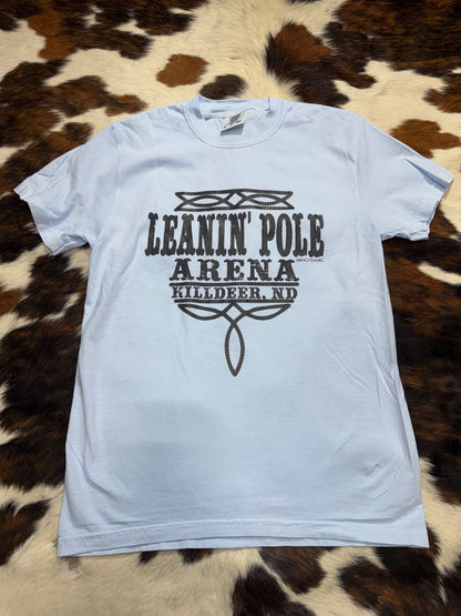 Leanin' Pole Women's Boot Stitch Graphic T-Shirt