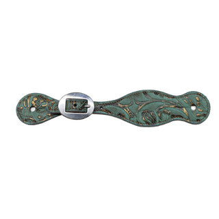 Professional's Choice Women's/Youth Copper Emerald Spur Strap