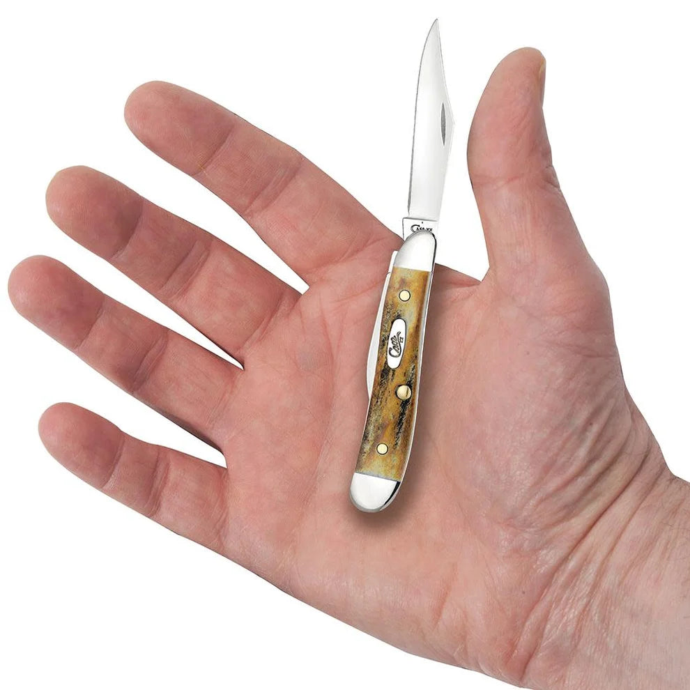 Case Genuine Stag Peanut Knife