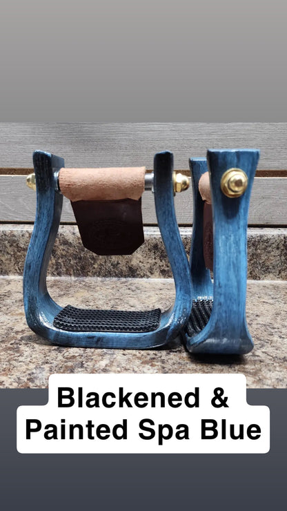 Nettles Stirrups "The Barrel Racer" - Petite 2"