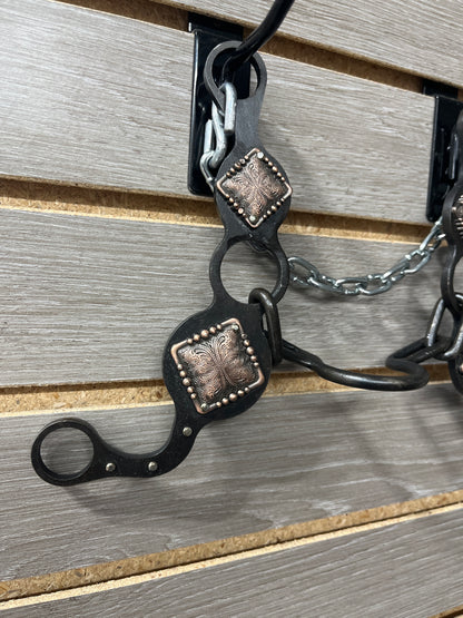 Petska Ported Chain Gag Bit - 7" Shank