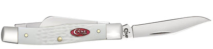 Case SparXX™ Standard Jig White Synthetic Medium Stockman Knife