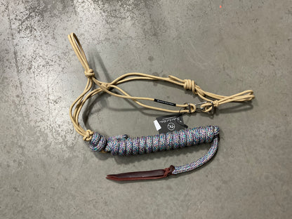 Twisted Knot Halters Rope Halter w/ Easy Off Clip & Lead