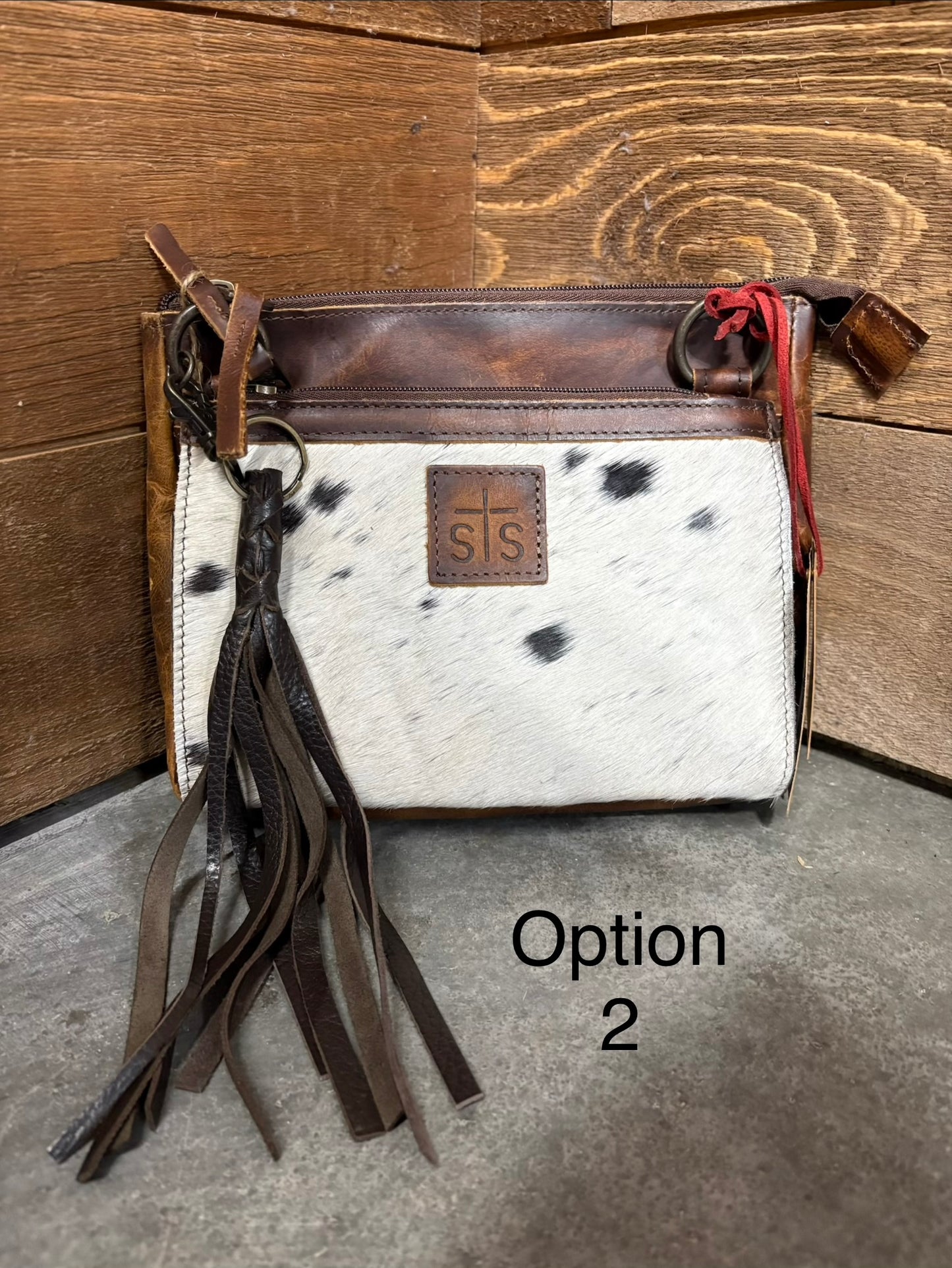 STS Guadalupe Cowhide Lily Crossbody