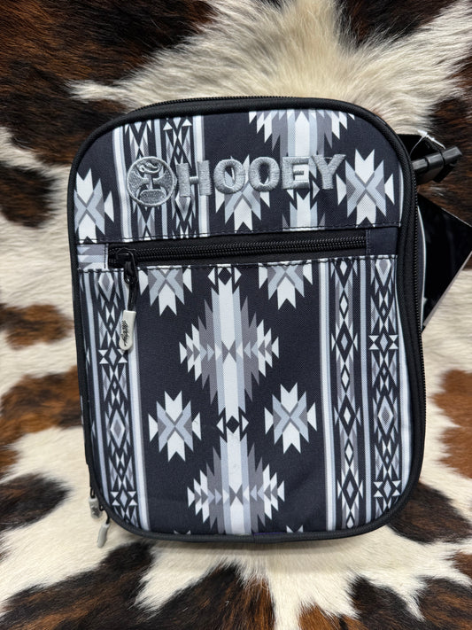 Hooey Black & Gray Aztec Lunchbox